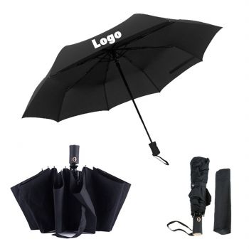 Auto open close folding umbrella