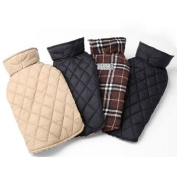 Reversible Water Resistant Plaid Coat Jacket