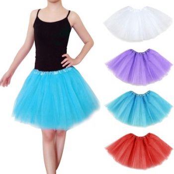Women's Classic Elastic Running Tulle Tutu Skirt